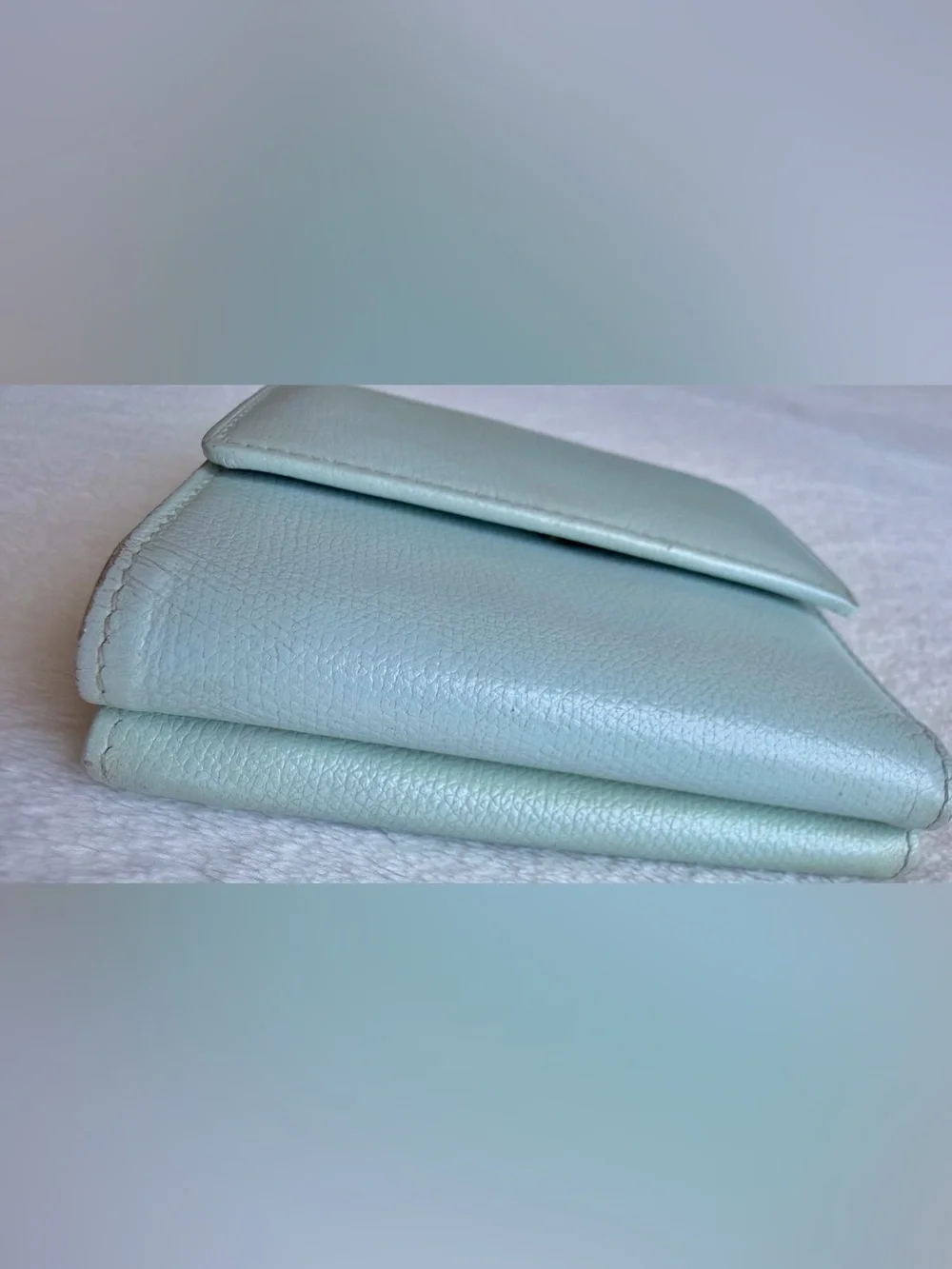 CHANEL
Light Blue Leather CC Compact Wallet - Picture 5 of 9